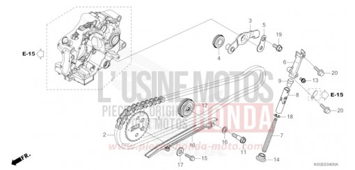 CHAINE A CAMES/TENDEUR C125AN de 2022